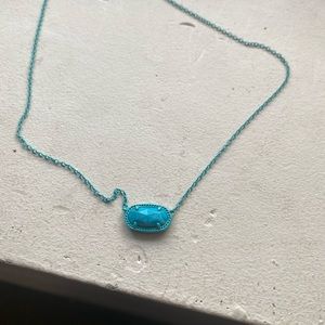 Kendra Scott Aqua Blue Necklace